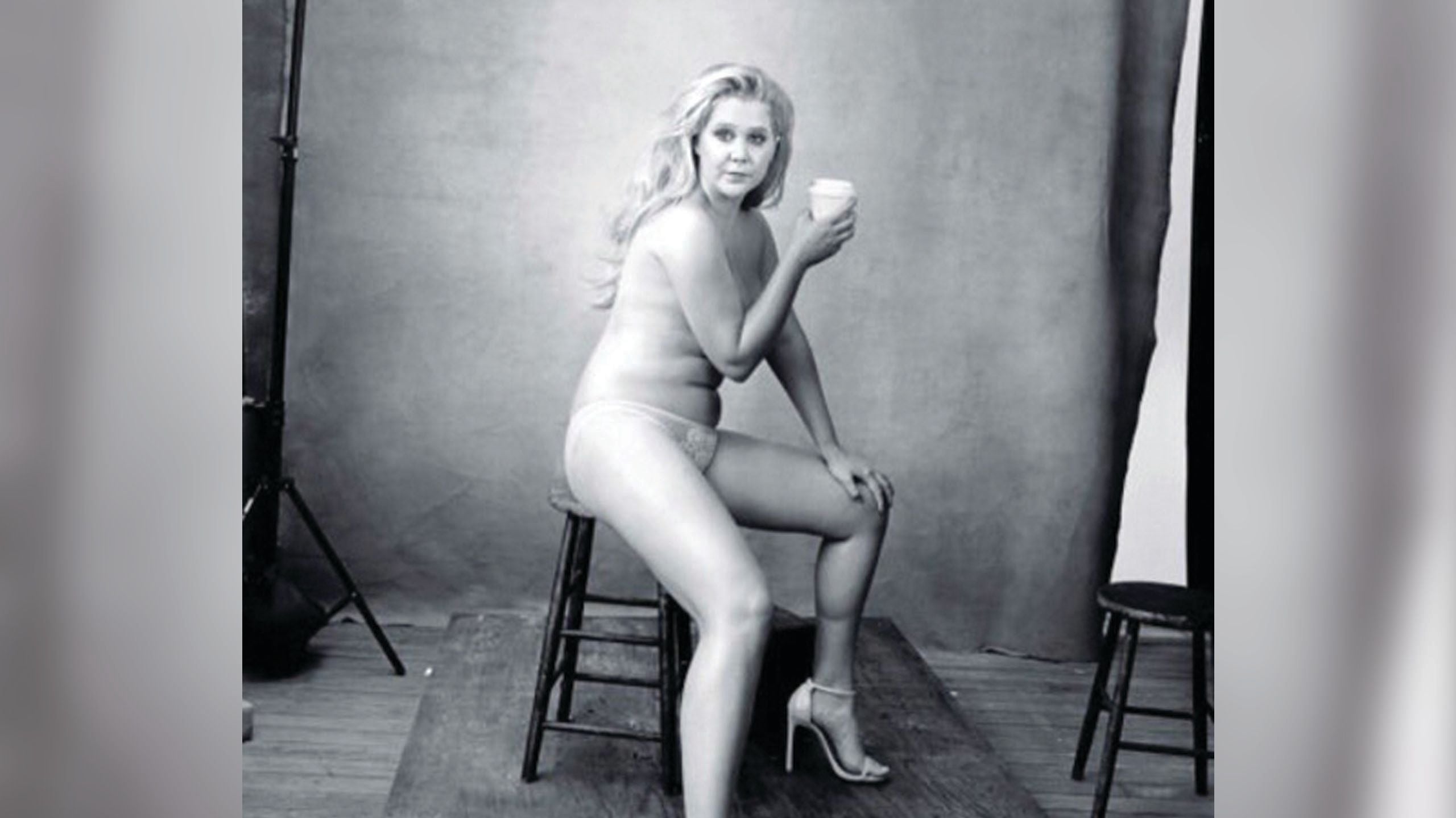 Amy Schumer Chubby Porn - Amy Schumer Poses Nude: The Radical Power of Her 'Beautiful, Gross' Photo