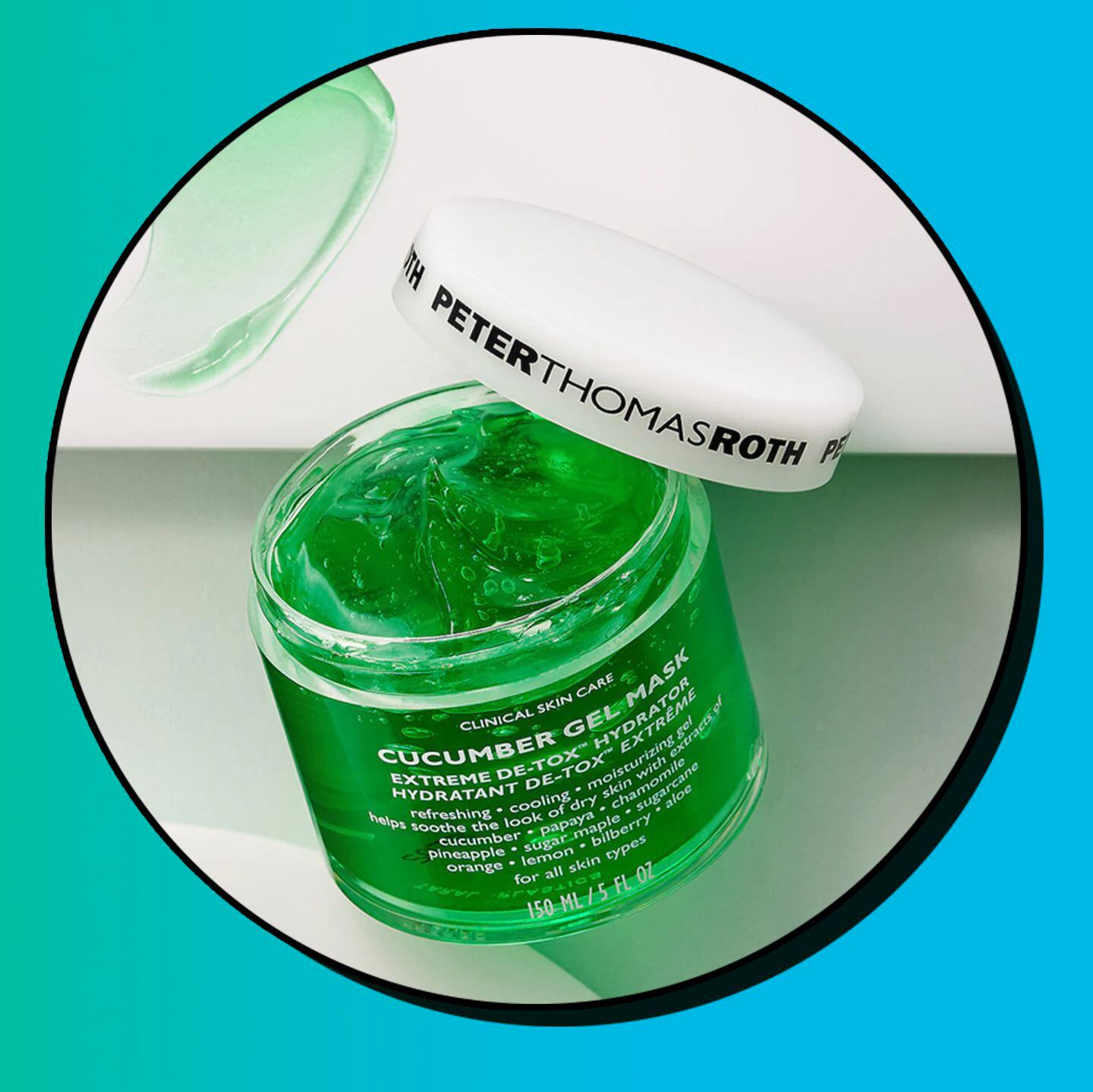 Peter thomas roth/PTR/ store Cucumber Gel Mask jumbo size/NWB