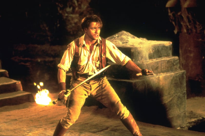 Brendon Fraser in The Mummy in 1999.