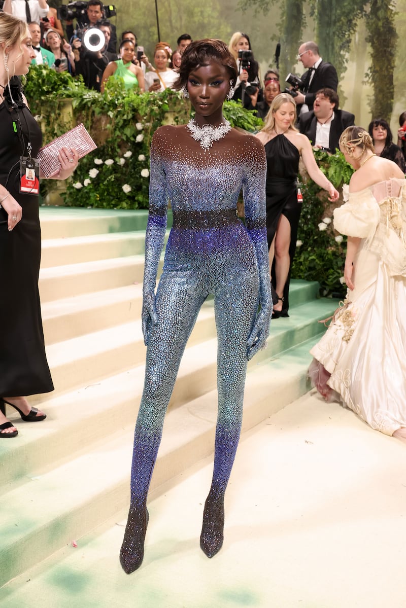 Anok Yai at the Met Gala 2024