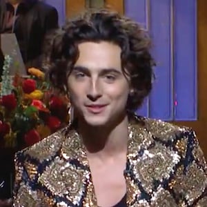 Timothee Chalamet on SNL