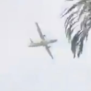 Plane plummets to ground in Brazil