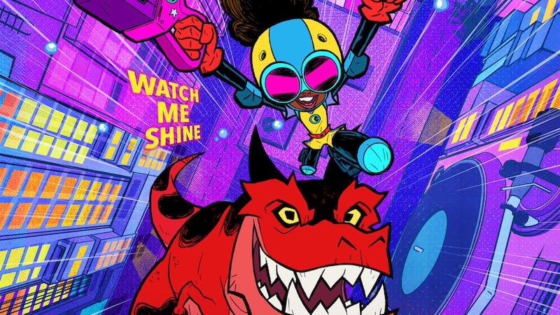 Marvel's Moon Girl and Devil Dinosaur.