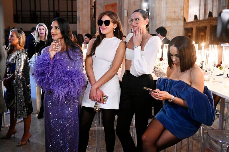 A photo of Jessel Taank, Brynn Whitfield, Jenna Lyons and Sai De Silva in Real Housewives of New York City.