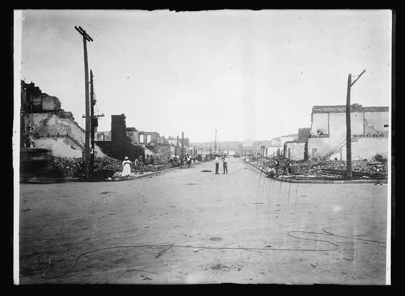 After the Tulsa Race Massacre on June 1, 1921 in Tulsa, Oklahoma.