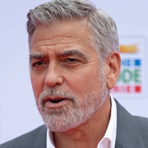 George Clooney at a charity gala