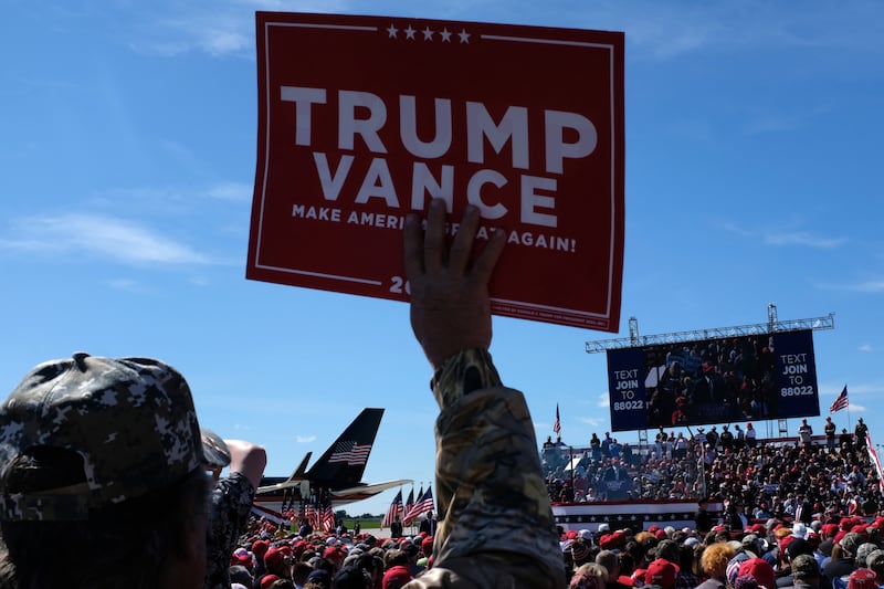 Trump Vance Sign