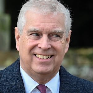 Prince Andrew, Duke of York attends the Royal Family's Christmas Day service at St. Mary Magdalene's church, as the Royals take residence at the Sandringham estate in eastern England, Britain December 25, 2022.