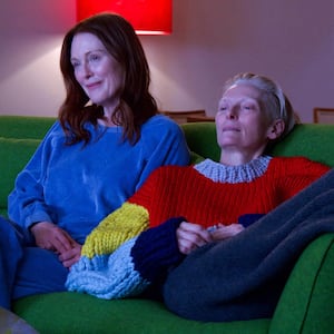 Julianne Moore and Tilda Swinton.