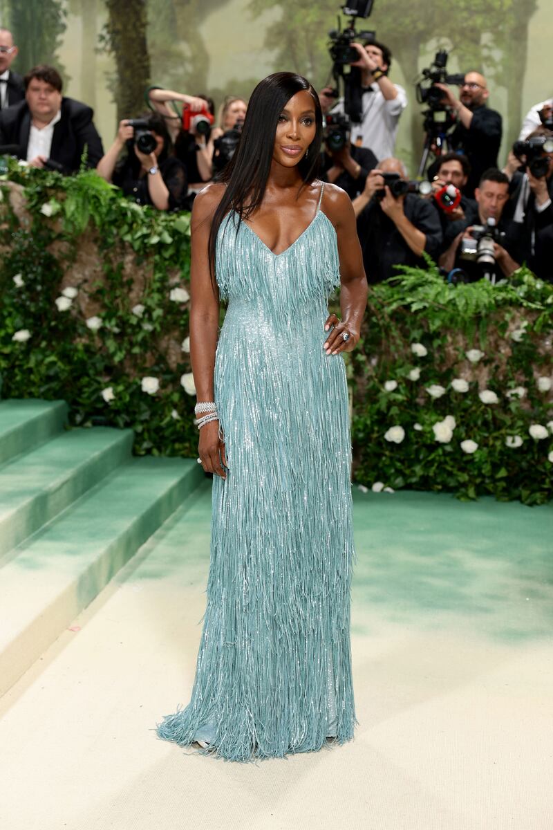 Naomi Campbell at the Met Gala 2024