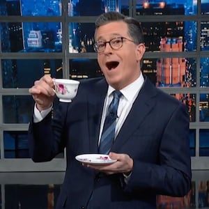 Stephen Colbert jokes about Prince William's alleged affair on 'The Late Show.'