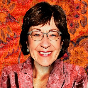 Susan Collins shrugging