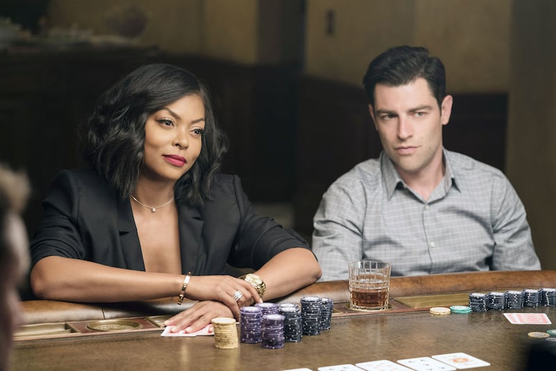 Taraji P. Henson, Max Greenfield in 'What Men Want'