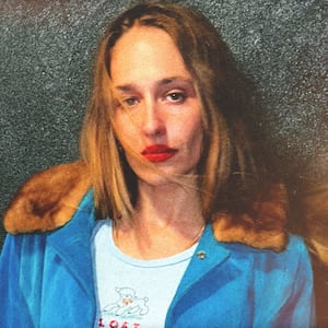 Polaroid photograph of Jemima Kirke