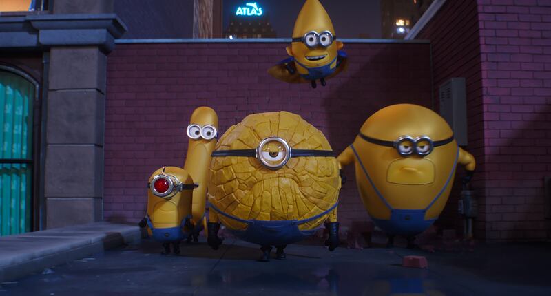 Mega Minions in Despicable Me 4.