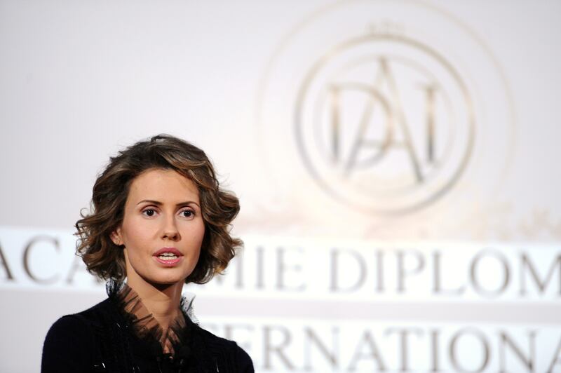 Asma al-Assad.