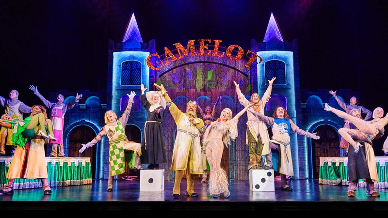 The company of 'Spamalot'