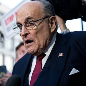 Former New York Mayor Rudy Giuliani