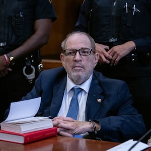 Former film producer Harvey Weinstein appears for a hearing in court on September 18, 2024 in New York City.