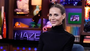 Dorit Kemsley on set of Watch What Happens Live With Andy Cohen