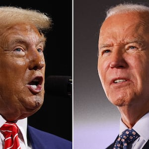 Donald Trump and Joe Biden