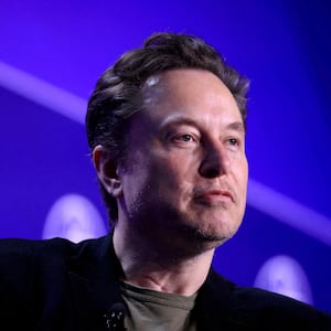 lon Musk, Chief Executive Officer of SpaceX and Tesla and owner of X looks on during the Milken Conference 2024 Global Conference Sessions at The Beverly Hilton in Beverly Hills, California, U.S., May 6, 2024.