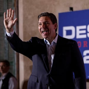 Ron DeSantis, who endorsed Trump for president, seemingly draws the line at paying for his former rival’s legal bills. 