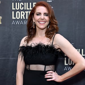 Marla Mindelle at the Lucille Lortel Awards