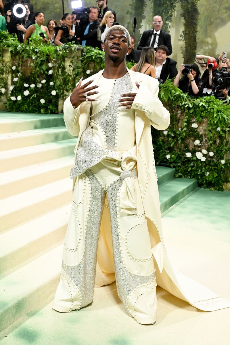 Lil Nas X at the Met Gala 2024