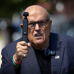 Former New York City Mayor Rudy Giuliani 