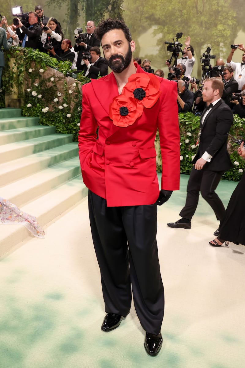 Morgan Spector at the Met Gala 2024