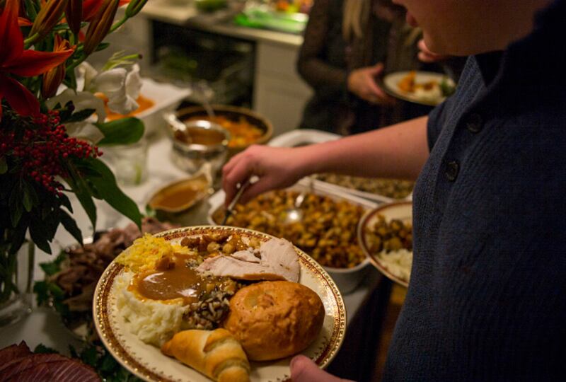 Thanksgiving dining, 2015.