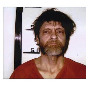 Mugshot of Ted Kaczynski