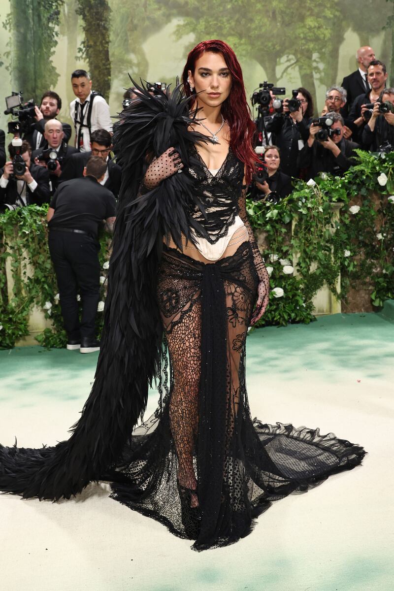 Dua Lipa at the Met Gala 2024