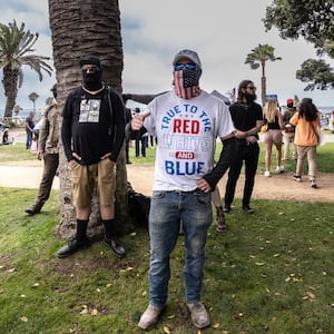 A photo including Bryce Henson At Babies Lives Matter protest in Santa Monica.