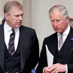 Prince Andrew and King Charles.