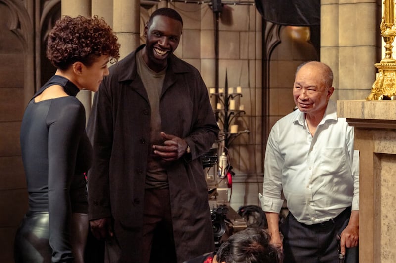 Nathalie Emmanuel, Omar Sy, and John Woo