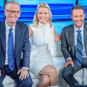 Steve Doocy, Ainsley Earhardt and Brian Kilmeade from Fox & Friends.