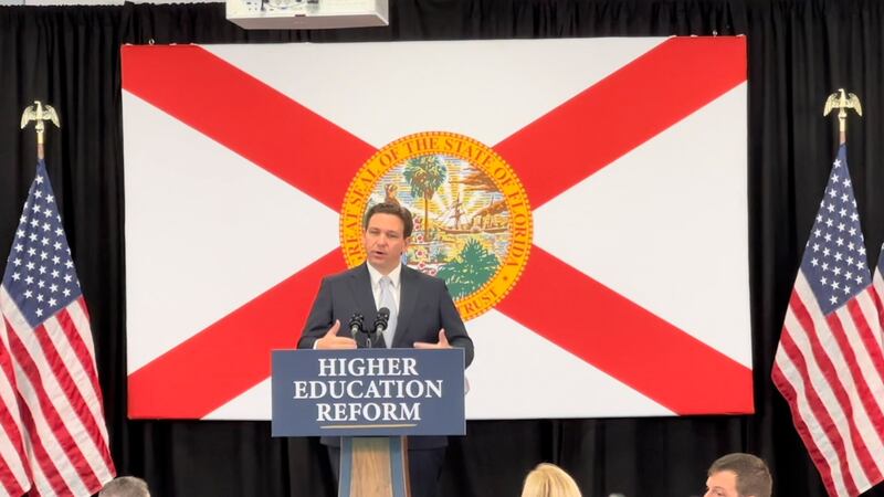 An image of Gov. Ron DeSantis