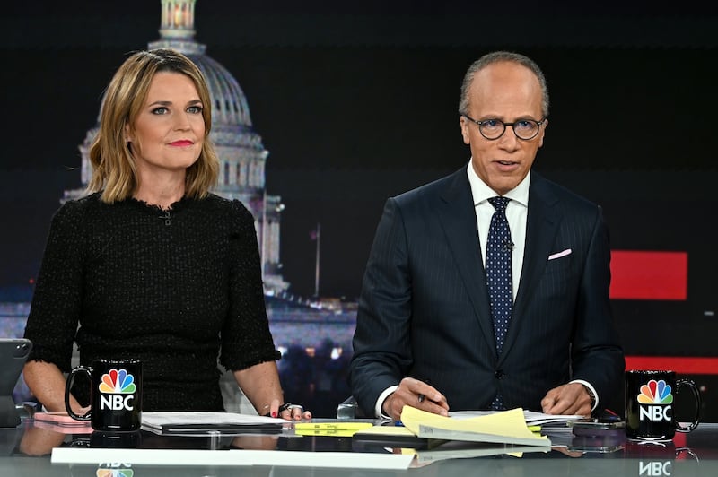 Savannah Guthrie and Lestor Hold