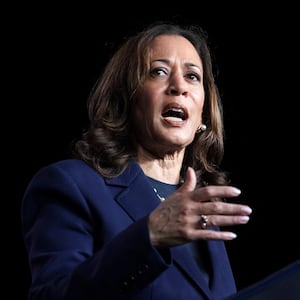 U.S. Vice President Kamala Harris delivers remarks during the Sigma Gamma Rho Sorority Inc.'s 60th International Biennial Boule event in Houston, Texas, U.S., July 31, 2024.