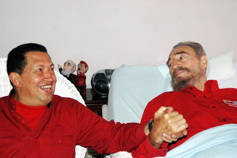 galleries/2012/01/10/hugo-chavez-with-his-bff-mahmoud-ahmadinejad-plus-the-tyrannical-friendships-of-castro-saddam-hussein-and-others-photos/dictator-bromance-chavez-castro_mpevzs