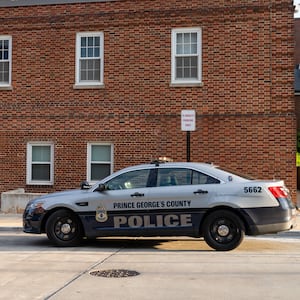 Prince George County Police Department vehicle