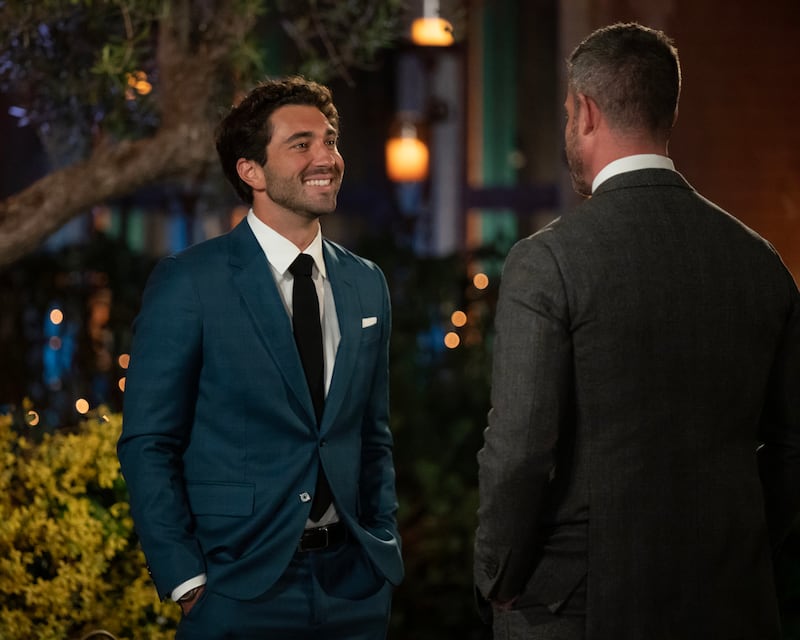 Joey Graziadei on The Bachelor.