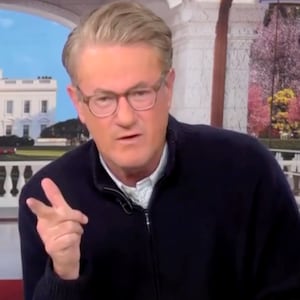 Joe Scarborough says Trump is blaming the U.S. for the war in Ukraine.