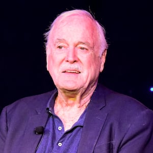 John Cleese speaks onstage at 'Comedy with the Cleeses' during the 2022 SXSW Conference