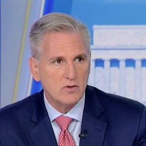 Kevin McCarthy during an appearance on Fox News