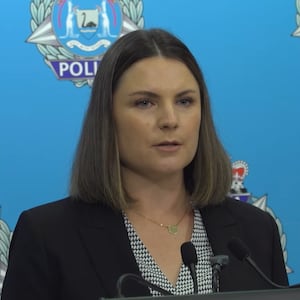 Chloe White of the Western Australia Police Force provides details on the arrest of Gavin Jeffery Durbridge, an alleged child rapist who was court after police investigative genetic genealogy techniques. 