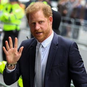 Britain's Prince Harry, Duke of Sussex walks outside the Rolls Building of the High Court in London, Britain June 7, 2023.