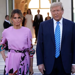 Melania Trump writes about abortion and immigration in her memoir, sometimes expressing positions opposed to those taken by her husband, Donald Trump.